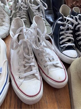 2 pair Converse Canvas High-Top Sneakers-bundle